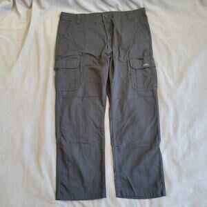 WRANGLER Jeans Mens 40x30 Black RELAXED FIT CARGO Pockets Five Star Premium